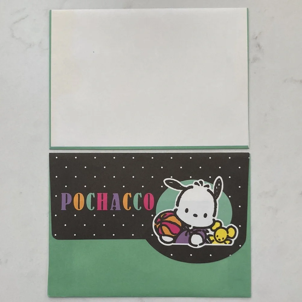 Vintage Sanrio Pochacco Letter Set